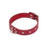 Ошейник Leather Restraints Collar, Red кожа