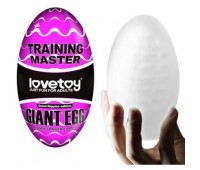 Мастурбатор LoveToy Traning Master Giant Egg Masturbator Purple без вибрации