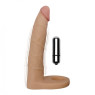 Анальная насадка с вибрацией 7" The Ultra Soft Double-Vibrating, Flesh