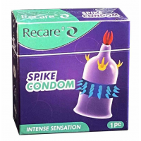 Презерватив Recare Spike Condon с шипами и дополнительными усиками (упаковка 1шт)