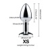 Анальная пробка с хвостом SKN-L13 ( размер XS )