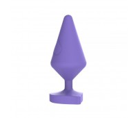 Анальный плаг Large Luv Heart Plug, Purple