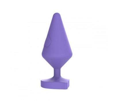 Анальный плаг Large Luv Heart Plug, Purple