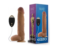 Вибратор на присоске EGZO Ciberskin DVR005 ( 24 см х 5 см )
