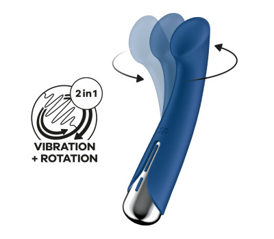 Вибратор Satisfyer Spinning G-Spot 1 Blue