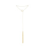 Цепочка для тела Bijoux Indiscrets Magnifique Tickler Pendant Chain - Gold, украшение для тела