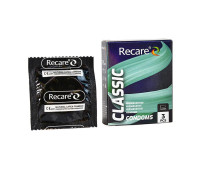 Презервативы Holographic Recare Classic Condoms 3 шт, классические Презервативы Holographic Recare Classic Condoms 3 шт, классические