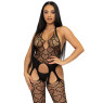 Leg Avenue Net suspender bodystocking Black O/S