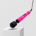 Вибромассажер DOXY Die Cast Massager Hot Pink, очень мощный, питание 220В, металлический корпус