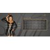 Комбинезон Noir Handmade F162 Powerwetlook overall with leash and two-way zipper - XL