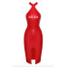 Платье Noir Handmade F354 Red powerwetlook dress - 3XL