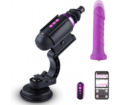 Мини секс-машина Hismith Mini Capsule Sex-Machine with Strong Suction Cup (мятая упаковка!!!)