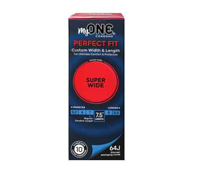 Презервативы MyONE Super Wide 10 шт, картонная коробка