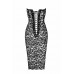 Платье Noir Handmade F301 Catalyst lace up midi dress - M