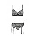 Комплект Passion LEAFA SET black S/M - ECO Passion