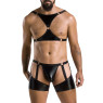 047 SET ARON black XXL/XXXL - Passion