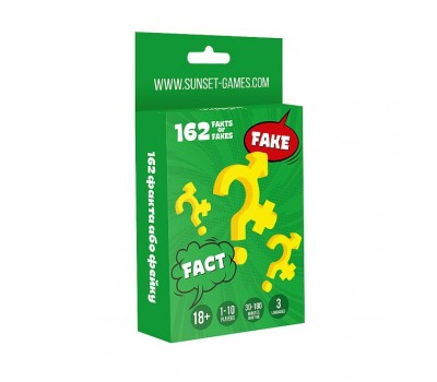 Эротическая игра для пар «162 Fakts or Fakes» (UA, ENG, RU)