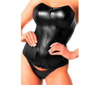 Корсет Noir Handmade F334 Powerwetlook corset - 3XL