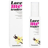 Распродажа!!! Массажное масло Love To Love - Love Me Tender, Vanille (100 мл) (срок 08.2025)