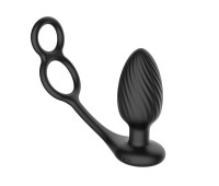 Анальная вибропробка Nexus Tornado Cock and Ball Ring