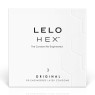 Презервативы LELO HEX Condoms Original 3 Pack (мятая упаковка!!!)