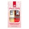 Набор лубрикантов System JO Sweet&Bubbly – Shampagne & Chocolete Covered Strawberry (2×60 мл)