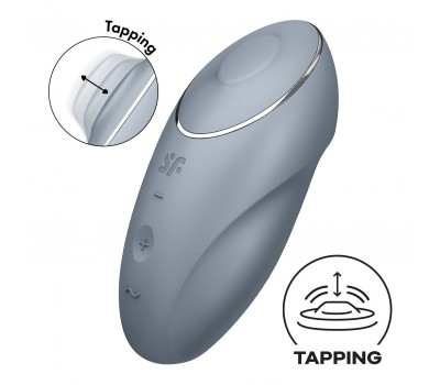 Вибратор Satisfyer Tap & Climax 1 Bluegrey