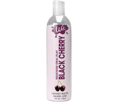 Распродажа!!! Лубрикант на водной основе Wet Oral Play Black Cherry 118 мл (срок до 11.01.2026)