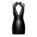 Платье Noir Handmade F343 Powerwetlook and lace mini skirt - XXL