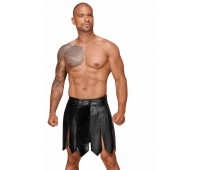 Мужская юбка гладиатора Noir Handmade H053 Eco leather men's gladiator skirt - XL