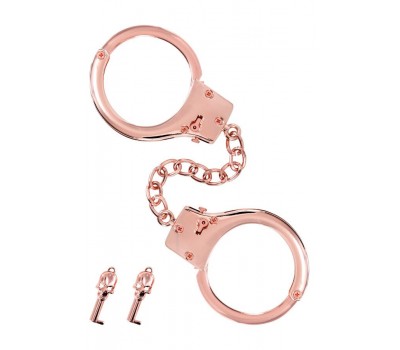 Наручники Fetish Tentation Premium Chick wrist cuffs in rose-gold metal