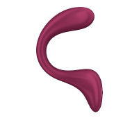 Вагинально-клиторальный вибратор Satisfyer G for Goddess 2 Wine Red, 2 мотора Вагинально-клиторальный вибратор Satisfyer G for Goddess 2 Wine Red, 2 мотора