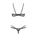 Комплект Obsessive Nutris 2-pcs crotchless set M/L