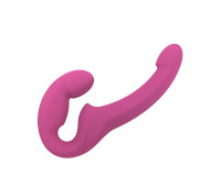 Безремневой страпон Fun Factory SHARE LITE blackberry, регулируемый, облегченная модель
