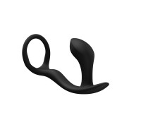 Анальная пробка с эрекционным кольцом Fun Factory Bootie Ring Black