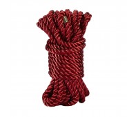Роскошная веревка для Шибари Zalo Bondage Rope Red