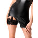 Платье Noir Handmade F344 Powerwetlook dress with garter - S