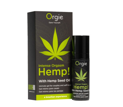 Стимулирующий гель для клитора Orgie - Hemp! Intense Orgasm (15 мл)