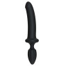 Анальный плаг с дилдо Doc Johnson Kink - Dual Density SECONDSKYN Fuck Plug - Black