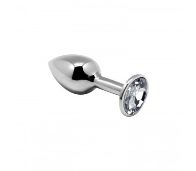 Анальная пробка Alive Mini Metal Butt Plug White S