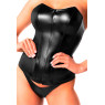 Корсет Noir Handmade F334 Powerwetlook corset - 4XL