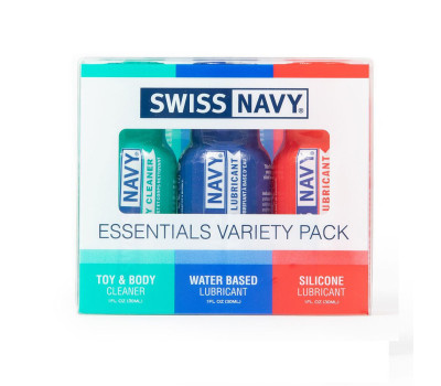 Набор Swiss Navy Essentials Variety Pack 3 х 30 мл