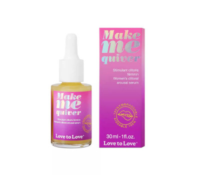 Возбуждающая сыворотка для клитора Love To Love Make Me Quiver 30 мл