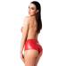Шорты Noir Handmade F356 Red powerwetlook shorts - S