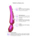 Вибромассажер Love To Love Pleaser Iridescent Berry