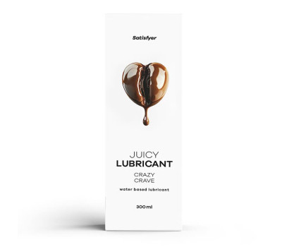 Лубрикант на водной основе Satisfyer Juicy Lubricant Crazy Crave water based 300 мл