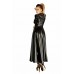 Платье Noir Handmade F128C Powerwetlook gown coat - L