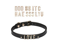 Чокер Liebe Seele DIY Choker with 21 Removable Letters