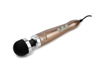 Вибромассажер DOXY Die Cast 3 Rose Gold, очень мощный, питание 220В, металлический корпус