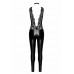 Комбинезон Noir Handmade F298 Libido Deep-V catsuit with collar and pearl chain - S